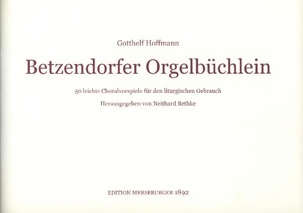 Betzendorfer Orgelbuechlein