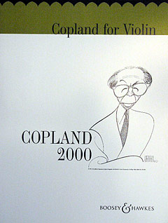 Copland For Violin