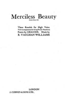 Merciless Beauty - 3 Rondels