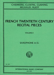 French Recital Pieces Op 20th Century 2