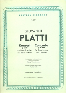Concerto G - Moll
