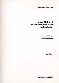 Sonate F - Moll Op 120/1