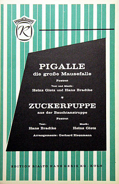 Pigalle + Zuckerpuppe Aus Der Bauchtanztruppe