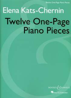 12 One Page Piano Pieces