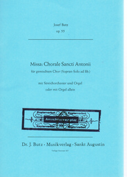 Missa Chorale Sancti Antonii Op 55