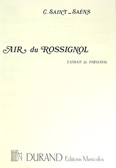 Air Du Rossignol (le Rossignol Et La Rose)