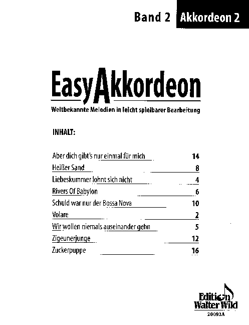 Easy Akkordeon 2