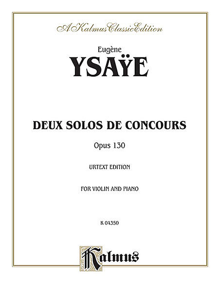 2 Solos De Concours Op 130
