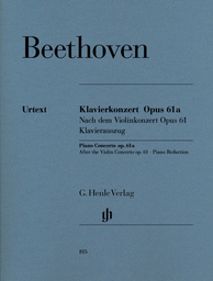 Konzert D - Dur op 61a nach dem Violinkonzert op 61