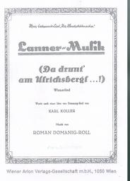Lanner Musik - Da Drunt Im Ulrichsbergl