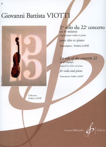 Solo 1 (concerto 22 D - Moll)