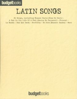 Budget Books - Latin Songs