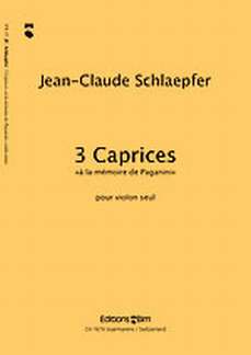 3 Caprices A La Memoire De Paganini (1988)