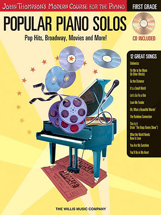 Popular Piano Solos (pop Hits Broadway Movies + More)