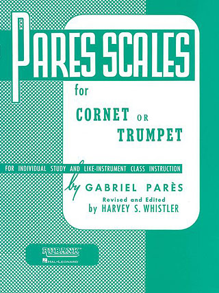 Pares Scales For Cornet Or Trumpet