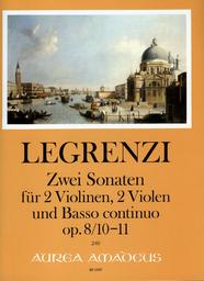 2 Sonaten Op 8 (nr 10-11) - Legrenzi 240