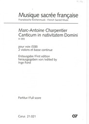 Canticum In Nativitatem Domini H 393