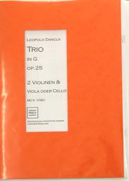 Trio G - Dur Op 25