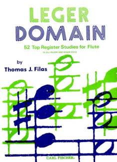 Leger Domain - 52 Top Register Studies For Flute