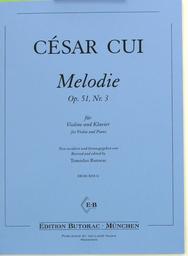 Melodie Op 51/3