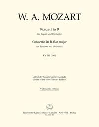 Konzert 1 B - Dur Kv 191 (186e)