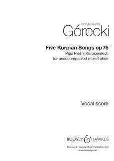 5 Kurpian Songs Op 75