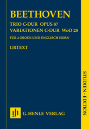 Trio C - Dur Op 87 + Variationen C - Dur Woo 28