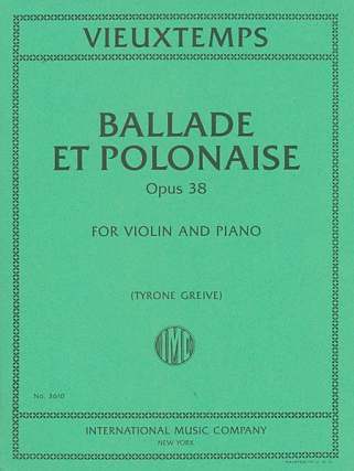 Ballade + Polonaise Op 38