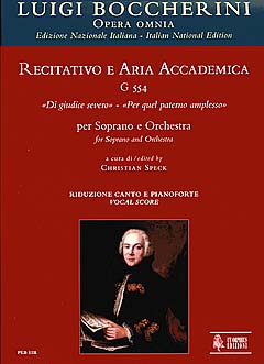 Recitativo + Aria Accademica G 554