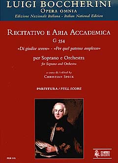 Recitativo + Aria Accademica G 554