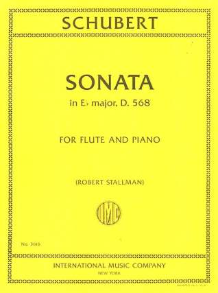 Sonate Es - Dur D 568 (op Posth 122)
