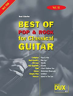 Best Of Pop + Rock For Classical Guitar 10