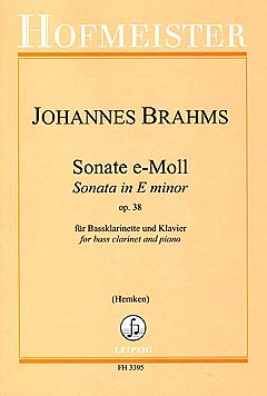 Sonate E - Moll Op 38