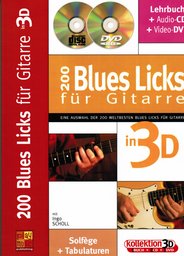 200 Blues Licks Fuer Gitarre In 3 D