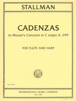 Kadenzen Zu Mozart Konzert C - Dur Kv 299