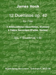 12 Duettinos Op 42/1 (nr 1-6)