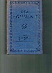 E. T. A Hoffmann 1926 Ullftein Verlag Berlin