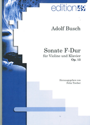 Sonate F - Dur Op 13a