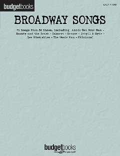 Budget Books - Broadway Songs