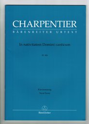 In Nativitatem Domini Canticum H 416