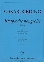 Rhapsodie Hongroise Op 26