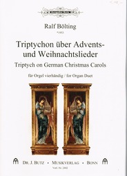 Triptychon Ueber Advents und Weihnachtslieder