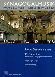 12 Praeludien Nach Alten Synagogenintonationen