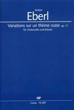 Variations Sur Un Theme Russe Op 17