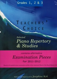 Teachers Choice Selected Piano Repertory & Studies Grades 1,2,3