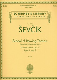 School Of Bowing Technic Op 2