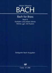 Bach For Brass Band 6 Kantaten und Andere Werke