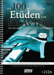 Die 100 Wichtigsten Etueden Fuer Klavier