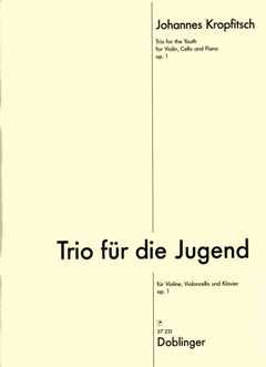 Trio Fuer Die Jugend Op 1