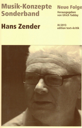 Sonderband Hans Zender